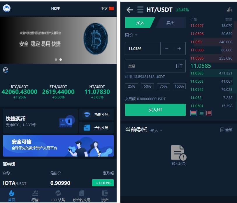 图片[1]-仿火币模式交易所源码+VUE源码可二开 法币交易|币币交易|合约交易|期权交易+流动性挖矿UP理财LEO认购运营 - 非凡技术网-非凡技术网