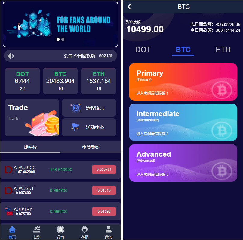 图片[1]-全新UI,微盘,时间盘,微交易,开源无加密可二开 - 非凡技术网-非凡技术网